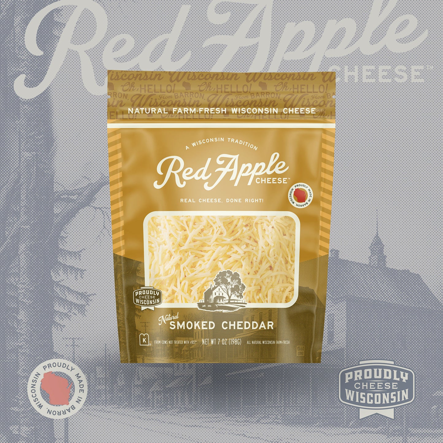 Shredded Smoked Cheddar