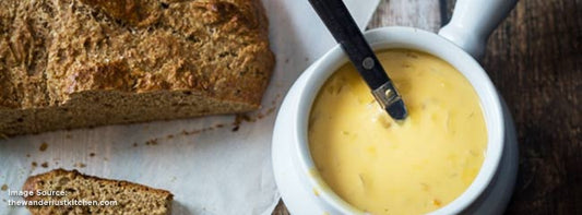 Kosher Sharp Cheddar Cheese and Beer Soup