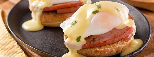 Benny English Muffin with Hollandaise Sauce