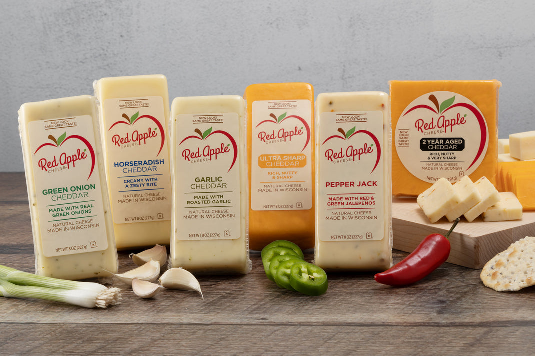 Cheddar & Jack Cheeses Red Apple Cheese