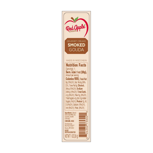 Smoked Gouda Gourmet Creamy Cheese Snack Stick